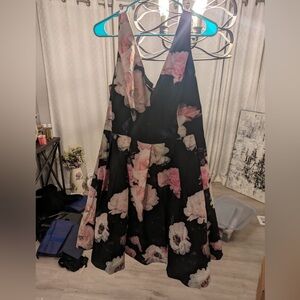 City chic dress Wonderland NWT size 18W black/pink